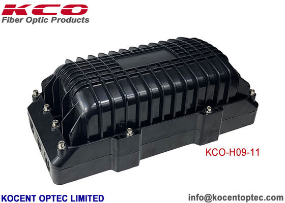 Inline 6 Ports 48fo 96cores ABS PC Optical Fibre Splice Enclosure Box KCO-H09-11