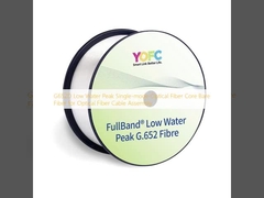 G652D Low Water Peak Single-mode optische vezel Core Bare Fiber voor optische vezel kabel assemblage