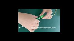 Installatiegids van SC/UPC SC/APC Glasvezel Snelle Connector Veld-installeerbare Connector FIC