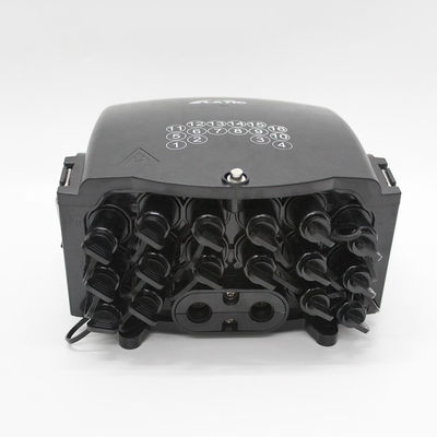 Outdoor FTTA FTTH Fiber Optic Terminal Box with 16 Ports IP65 Waterproof and 1x16 Splitter