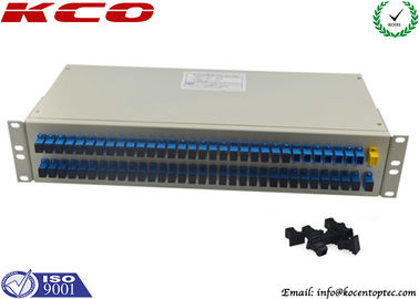 Rack Type 1:64 Fibre Optic Splitter PLC 1x64 Corning Optical Fiber Passive Optical Networks