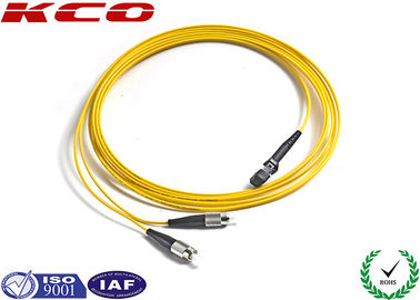 MTRJ Fiber Optic Patch Cord , MT-RJ Multimode Duplex Fiber Optic Patch Cable 