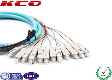 SC MM OM3 Fiber Optic Conector Pigtail Patch Cord Fanout 50/125 3m SC Type