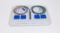 Mini Type 1x16 1:16 1*16 PLC Optical Splitters SC UPC APC G657A Fiber Cable