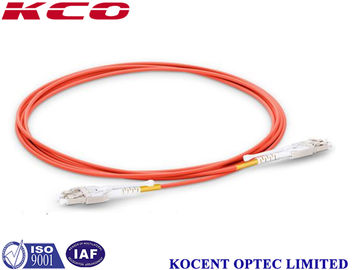LC Uniboot Multimode OM1 62.5/125 Fiber Optic Patch Cord LSZH PVC 3m 5m 7m 10m