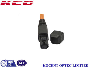 OM1 Orange MT-RJ/UPC Fiber Optic Patch Cord with 3.0mm Diameter and 62.5/125 Core for High Density Data Centers