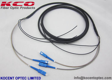 Outdoor Fiber Optic Patch Cord with 2 Cores 0.2dB Insertion Loss and 55dB Return Loss for CPRI and FTTA Applications
