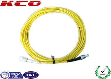 D4 DIN MU E2K MTRJ Single mode Fiber Optic Patch Cord / SM MM Patch Cable