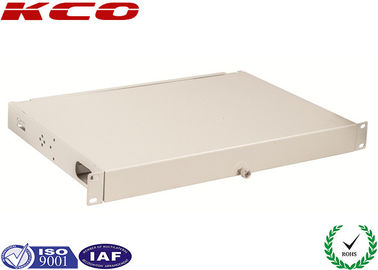 Van de de Vezelbeëindiging van de vezel Optisch Einddoos het Flardcomité Rek Opgezette 1U