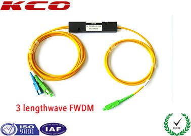 Van de de Afdelingsmultiplextelegraaf FTTH/FTTx 1310/1550/1490nm EPON FWDM van de filtergolflengte de Filterwdm