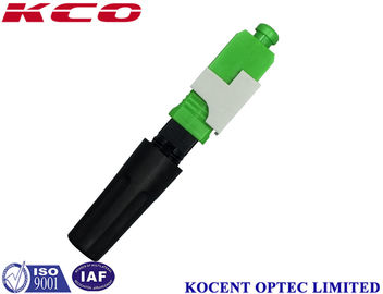 Groen FTTH-oplossingsproduct Glasvezel snelle connector SC APC 55 mm 60 mm