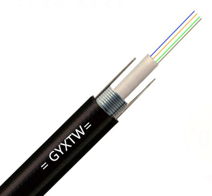 Multimode OM2 50/125 2 4 6 8 12 kern GYXTW 7.0mm Centrale losse buis Buitenvezel-optische kabel