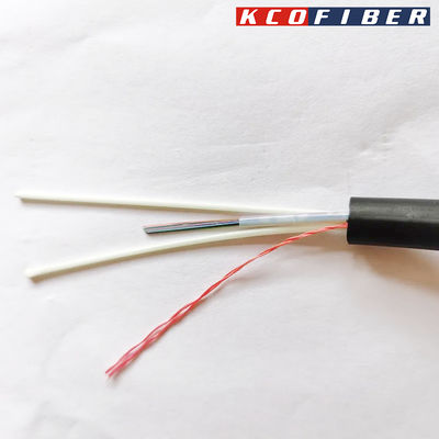 FTTH Mini ADSS Span 80m SM 8fo 12fo 24fo ASU Glasvezelkabel voor Telecom