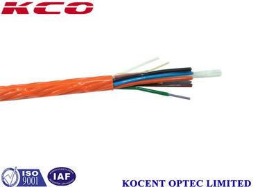 12 PE van de de Kabel Enig Wijze van de kern Optische Vezel Materiaal voor Binnen/Openlucht