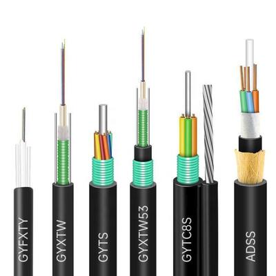GYXTW 12b1 Fiber Optic Cable Uni-tube Light-armored Outdoor Fiber Optic Cable