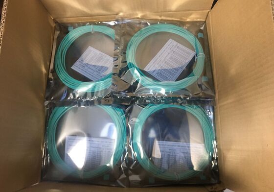 8F Single Mode SMF G657A1 3.0mm MPO MTP Female Optical Fiber Trunk Cable 3m 5m 10m Type A