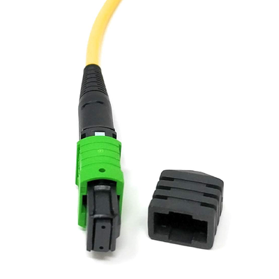 32 Fibers Single Mode APC Green MPO Trunk Cable and MTP Trunk Cable for High-Density Data Center Networks