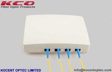 4cores Indoor Fiber Optic Terminal Box KCO-FTB-04W FTTH FTB OTB 4 Poort