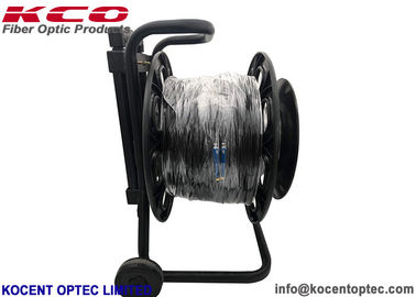 Durable Reel Fiber Optic Patch Cord with 2fo 4fo 12fo Cores 7.0mm Diameter and 55dB Return Loss