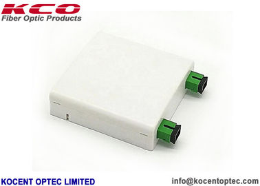 2 Port Fiber Optic Termination Box SC / APC Optica Fibra Socket Roseta Face Plate