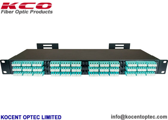 144 Fibers MPO MTP Patch Panel with 1U Rack Mount Design and LC/UPC Connector for High Density Fiber Optic Networks
