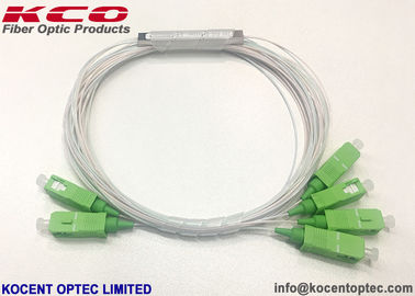 Mini-tube optische vezel PLC Splitter 2:4 2*4 2x4 SC APC UPC