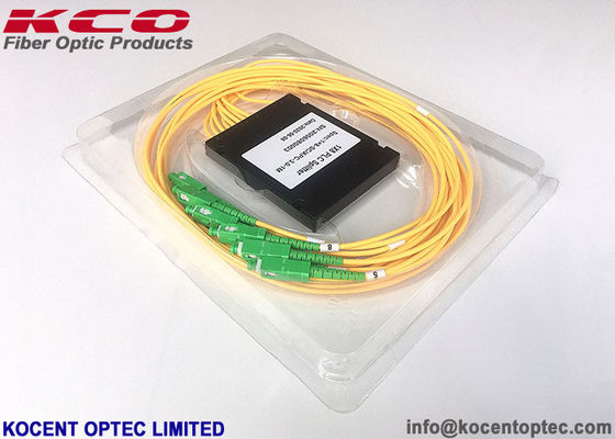 1:8 Modulair type SC/APC 2,0 mm 1,5 m ABS Box 1x8 1*8 Fiber Optical PLC Splitter