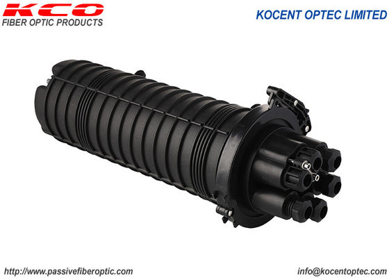 KCO-J106M-144 Verticale koepel 5-poort FTTH 12 24 36 48 96 FOSC Optische vezel splice behuizing