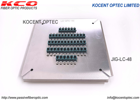LC Connector Glasvezel Polijst Fixture / 48 Posities Patch Cord LC PC slijpmachine