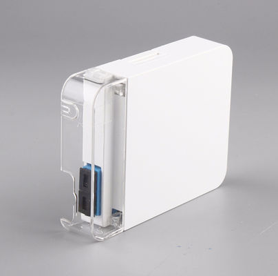 Wandmontage 2 Cores SC Duplex Glasvezel Outlet FTTH Optische Terminal Face Plate Socket